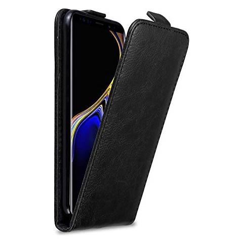 Custodia Compatibile Con Samsung Galaxy Note 9 In Nero Di Notte - Coperchio Protettivo In Design Flip Con Chiusura Magnetica - Foto 1