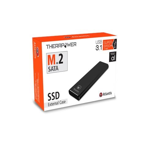 Box Esterno A06-m2-sata-01 Usb 3.1 Tipo C Per Ssd Di Tipo M2. sata Dim - Foto 2