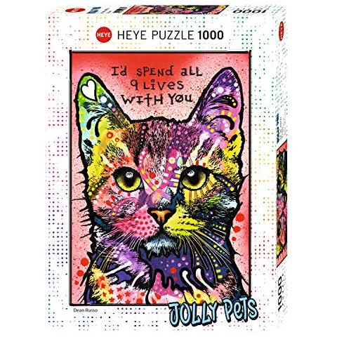 9 Lives Puzzles (1000piece, Multicolore)  - Foto 1
