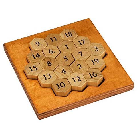 Great Minds Aristotles Number Classic Puzzle In Legno - Foto 1
