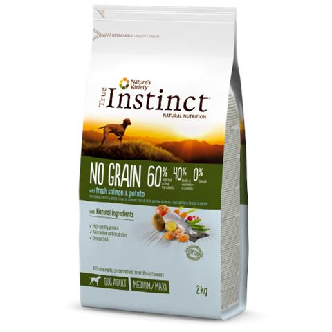 Cibo Secco No Grain Medium-maxi Salmone12 Kg - Foto 1