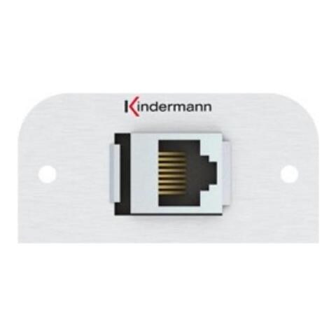 Konnect 54 Alu - Modulares Faceplate-snap-in - Rj-45 (7441000527)  - Foto 1