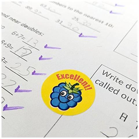 Sticker Solutions Scratch N Sniff Adesivi Reward (confezione Da 125) - Foto 2
