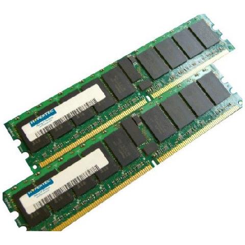 4GB Kit Reg Dimm PC2-3200, DDR2, 240-pin DIMM, 2 x 2 GB, DIMM - Foto 1