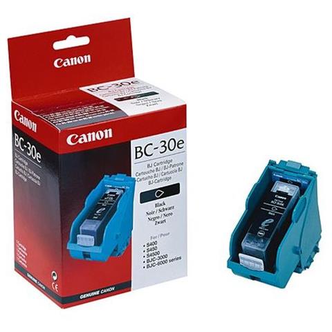 BC-30E Cartuccia Ink Originale Nera per Canon BJC3000/6000/6100/6200 Capacità 5000 Pagine - Foto 2