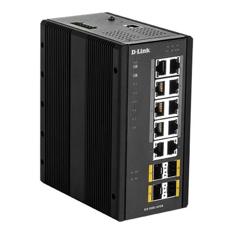 DIS-300G-14PSW Gestito L2 Gigabit Ethernet (10/100/1000) Supporto Power over Ethernet (PoE) Nero - Foto 2