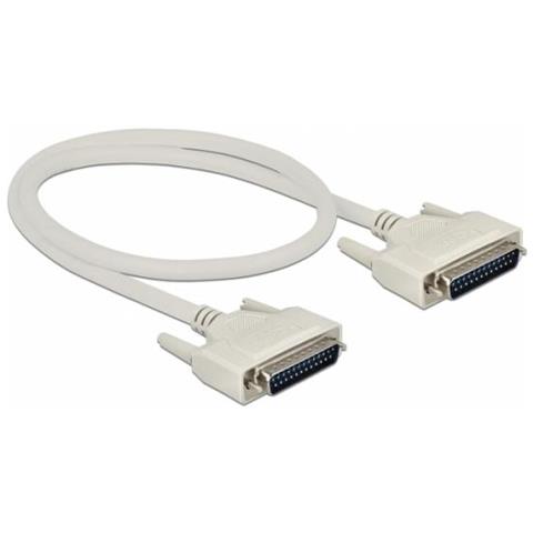 86908 Serien-kabel Beige 0,5 M D-sub 25 Pin (86908) - Foto 1