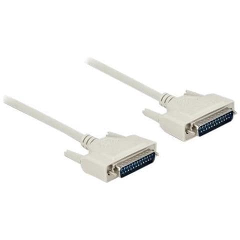 86908 Serien-kabel Beige 0,5 M D-sub 25 Pin (86908) - Foto 2