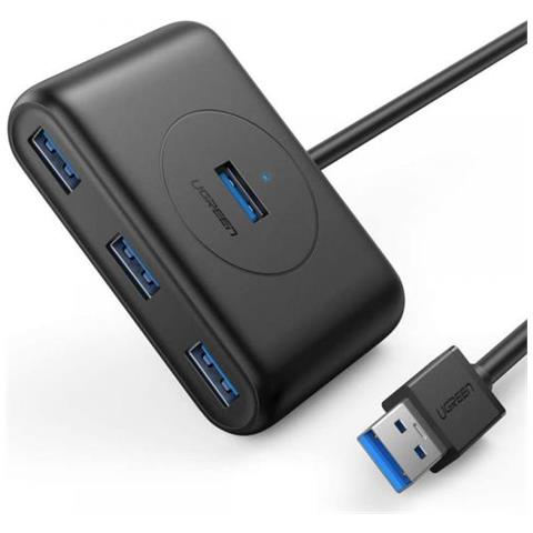 HUB USB 3.0, 0.5m (Black)  - Foto 1
