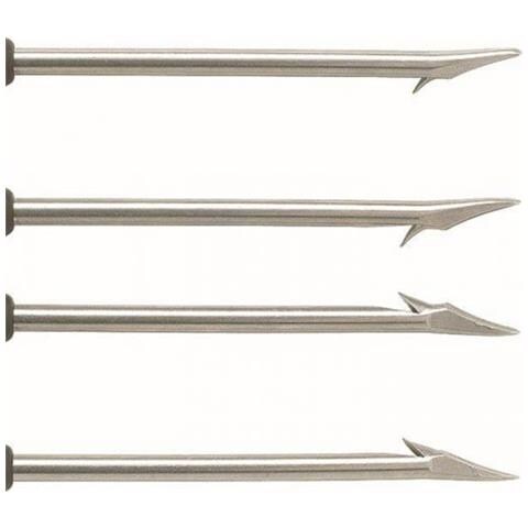 Fiocina 4 Punte Pesanti Acciaio Inox Nero 4 Punte Pesanti - Foto 2