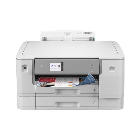 STAMPANTE BROTHER INK HL-J6010DW A3 30ipm 2x250FG+100FG LCD F / R USB LAN WiFi NFC GAR 3A Fino: 31/03 - Foto 1