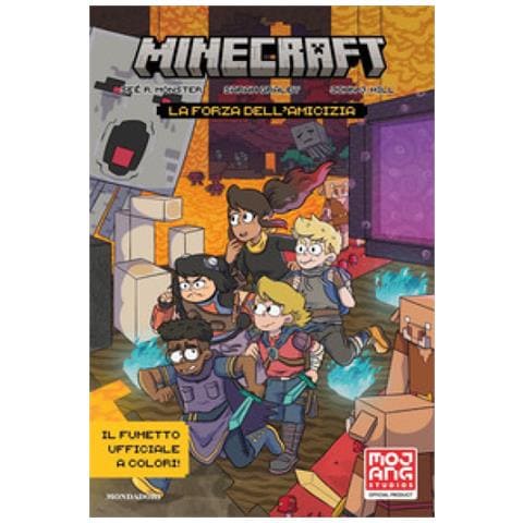 Sfé R. Monster, Sarah Graley - La Forza Dell'amicizia. Minecraft. Il Fumetto Ufficiale. Ediz. A Colori - Foto 1