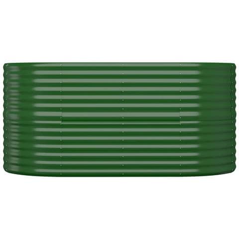 Letto Giardino Acciaio Verniciato a Polvere 152x80x68 cm Verde - Foto 5