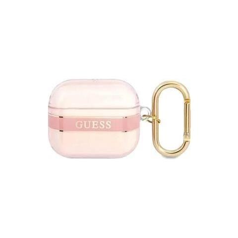 Tpu Printed Stripe Case Fr Apple Airpods 3 - Pink (gua3hhtsp) - Foto 1