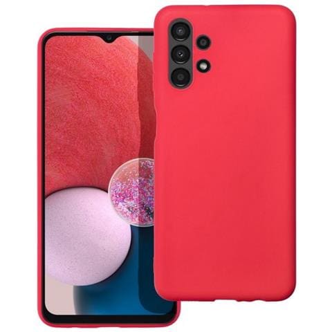 Custodia Tpu Silicone Cover Soft-case Per Samsung Galaxy A23 5g A236 Red - Foto 1