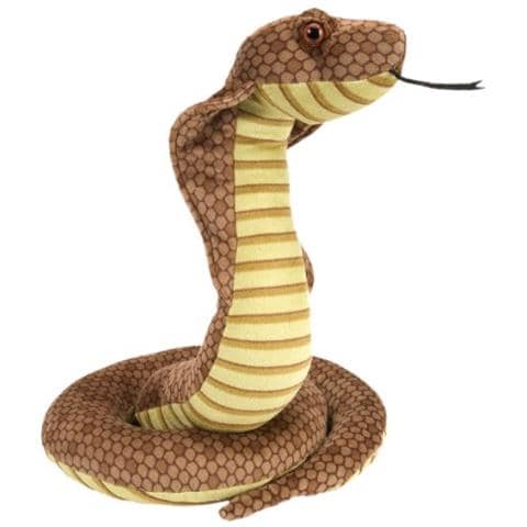 Peluche Cobra, Animale Farcito, Peluche, Regali Per Bambini, Coccoloni 12 Pollici - Foto 1