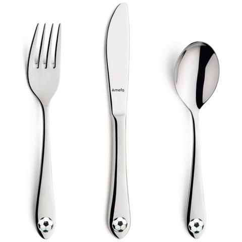 Set Di Posate Per Bambini 3 Pz Footie - Foto 1