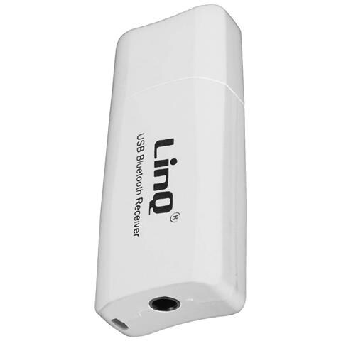 Adattatore Audio Bluetooth Usb / Jack 3,5 Mm Funzione Vivavoce Linq Bianco - Foto 1