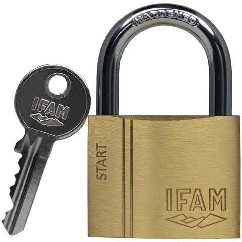 Lucchetto Con Chiave Sr40 Ottone Acciaio 1,31 X 3,98 X 3,19 Cm - Foto 1