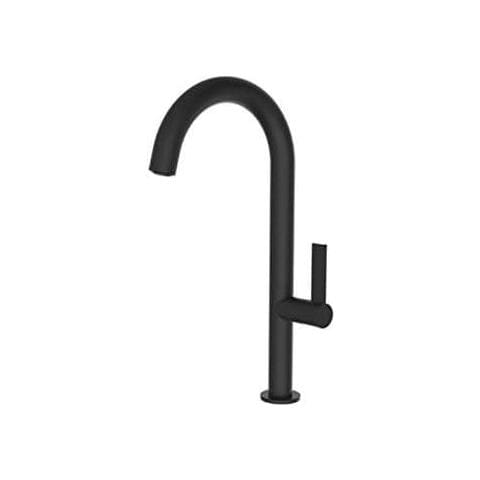 Miscelatore Cucina Rubinetto Monocomando a Canna Alta colore Nero - 17818BB-T01 - Foto 1