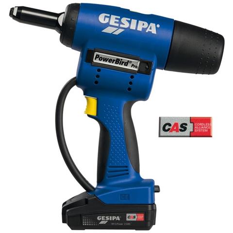 Blindnietgert Powerbird Pro Gold Cas 20000n, 1x18v 2,0ah+lg, L-boxx, 4 Mu-st (1679666) - Foto 1