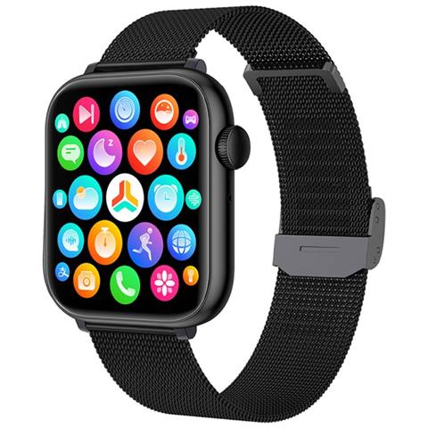 Smartwatch Con 3 Cinturini Modello Inspiria, Nero - Foto 1