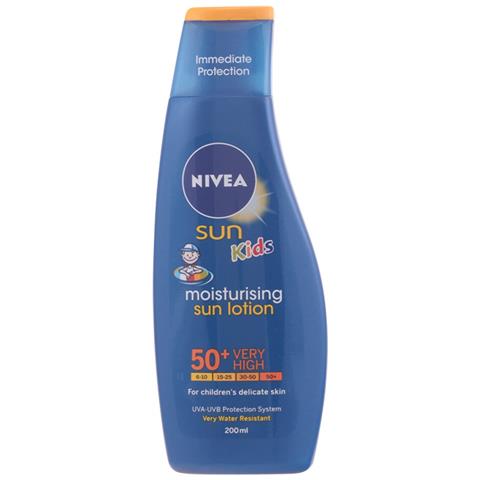 Nivea Sun Kids Latte Solare Protettivo Spf50 200ml - Foto 1