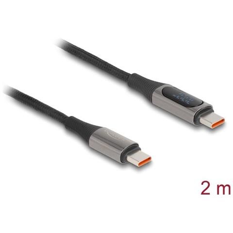 Cavo Usb 2.0 Usb Type-c Maschio A Maschio Pd 3.0 2 M - Foto 1