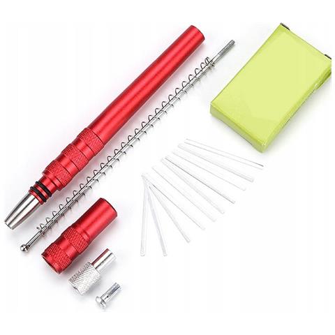 Pen Razor Rasoio A Penna Per Parrucchieri Oro Per Il Hair Tattoo/contornare I Capelli E Sopracciglia - Foto 2