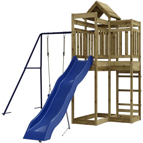 Set Da Gioco Da Esterno In Legno Di Pino Impregnato - Foto 3