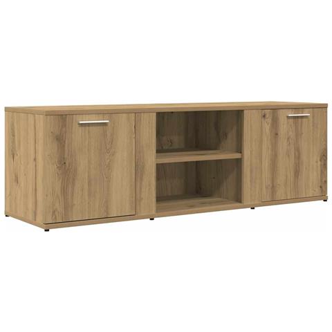 Mobile Porta Tv Rovere Artigianale Legno Multistrato - Foto 2