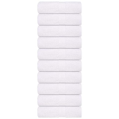 Asciugamani Per Sapone 10pz Bianco 30x30cm 360 G/m 100% Cotone - Foto 1