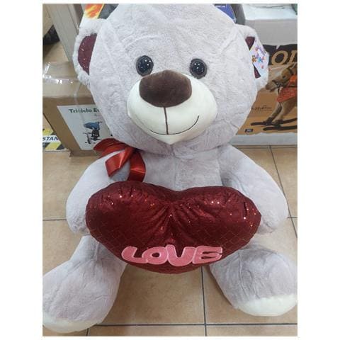 Orso Ted Con Cuore Chiaro - Foto 1