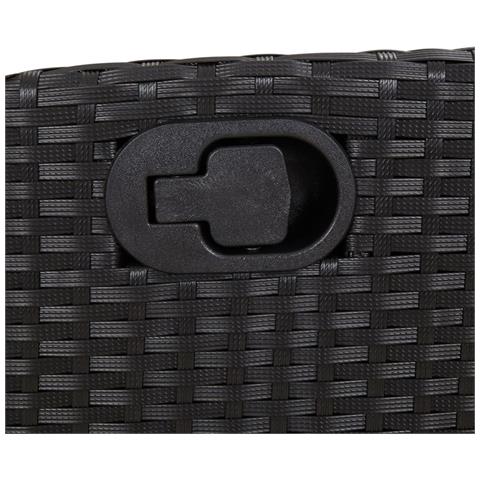 Sedie da Giardino Reclinabili 2 pz con Poggiapiedi Polyrattan - Foto 9