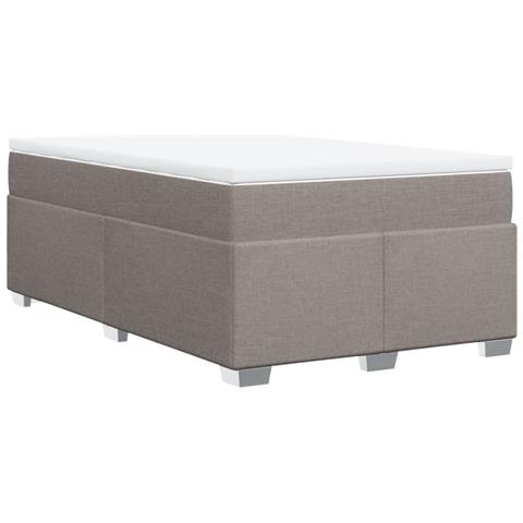 Giroletto a Molle con Materasso Tortora 120x190 cm in Tessuto - Foto 9