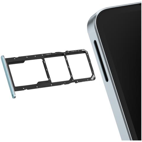 Cassetto Per Due Nano Sim E Scheda Micro Sd Galaxy A06 Con Guarnizione Di Tenuta Precisa - Foto 1