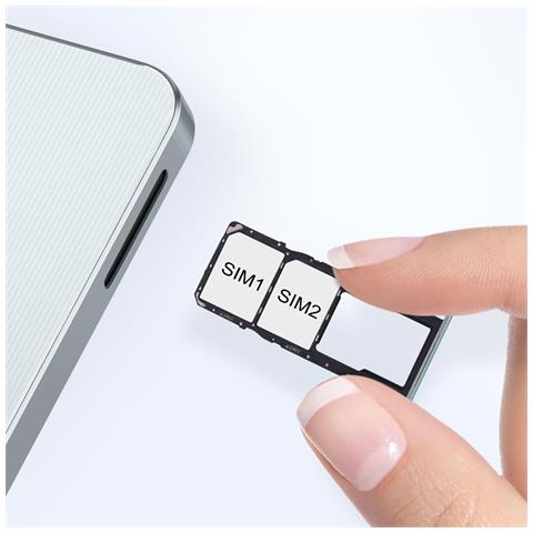 Cassetto Per Due Nano Sim E Scheda Micro Sd Galaxy A06 Con Guarnizione Di Tenuta Precisa - Foto 4