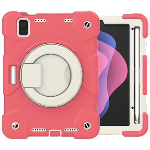 Custodia Per Ipad Mini 6 8.3"" Con Supporto E Tracolla Rosa - Foto 1