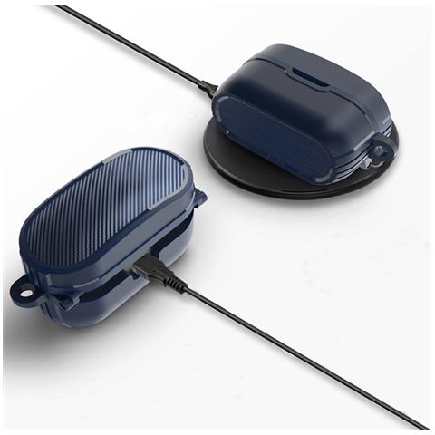Custodia Protettiva In Tpu Compatibile Con Auricolari Bluetooth Wireless Sony Wf-1000xm5 - Antishock, Antipolvere Navyblue - Foto 3