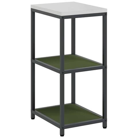 Mensola per il deposito in cucina Verde oliva Acciaio - Foto 1