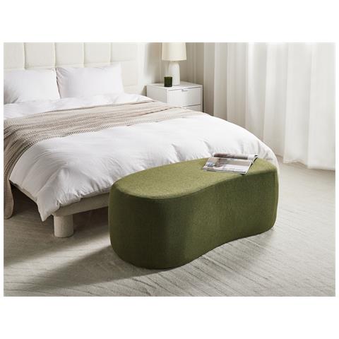 Pouf Bayard Bouclé Verde - Foto 1