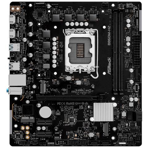 Scheda madre B860M-H2, Intel, LGA 1851 (Socket V1), Intel Core Ultra (Series 2), DDR5-SDRAM, 128 GB, DIMM - Foto 1