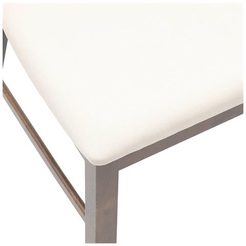 Sedie da pranzo 2 pcs Marrone Chiaro 43 x 54 x 89 cm - Foto 9