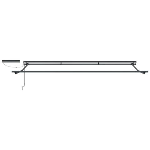 Struttura della tenda elettrica retrattile Antracite 4,5 × 3 m - Foto 2