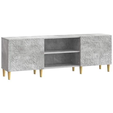 Mobile TV 150 x 31 x 50 cm Grigio Cemento Legno ingegnerizzato - Foto 1