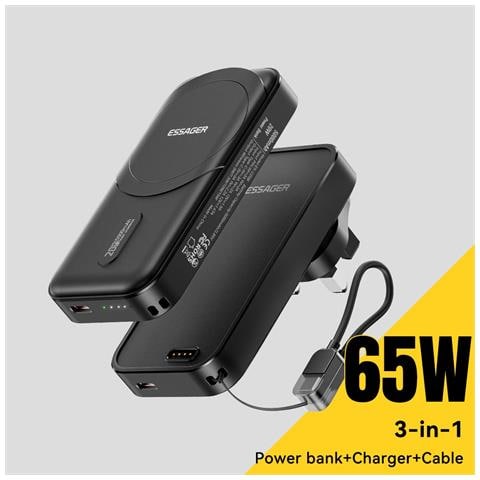 Power Bank - Nero, 5000 mAh - Foto 2