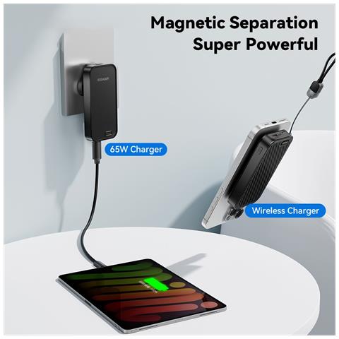 Power Bank - Nero, 5000 mAh - Foto 4