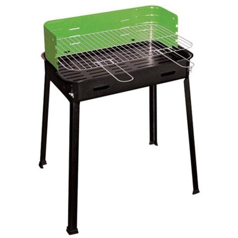 Barbecue a legna o carbone in acciaio regolabile 3 altezze - Foto 1