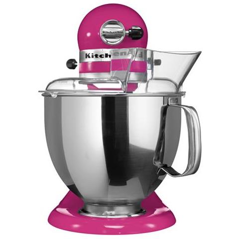 Planetaria Artisan Linea Cucina IKSM150PSL Capacità 4.83 L Potenza 300 W Colore Rosso - Foto 2