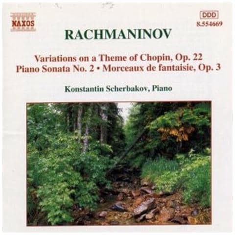 Rachmaninov Sergei - Sonata Per Pianoforte N. 2, Variazioni Su Un Tema Di Chopin, Morceaux De Fantasie - Foto 1